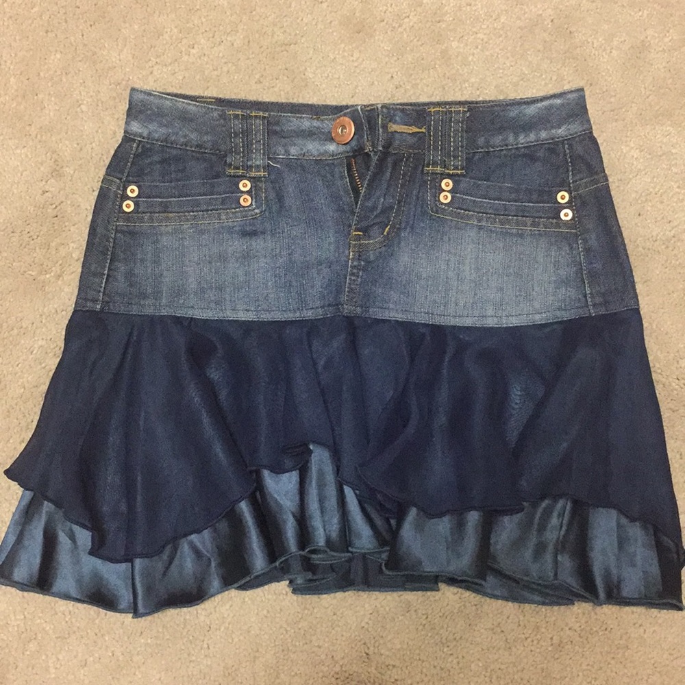 Denim skirt